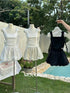 Ladies Stylist Sleeveless Mini Ballon Skirts Dress